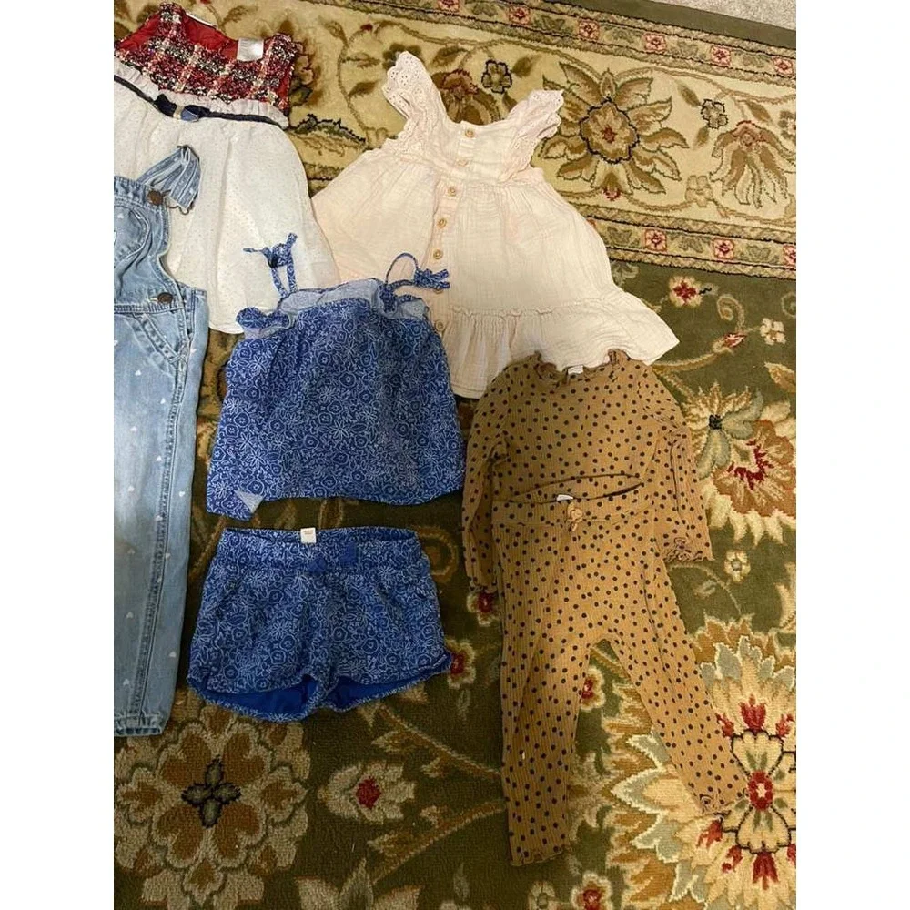 Toddler Girls Clothing‎ Lot 10pc OshKosh Old Navy Cat & Jack 18-24M 2T Dresses